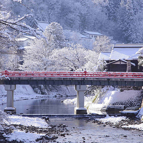 白銀の古い町並み散策の合間に、ほっと心ほどける一杯を